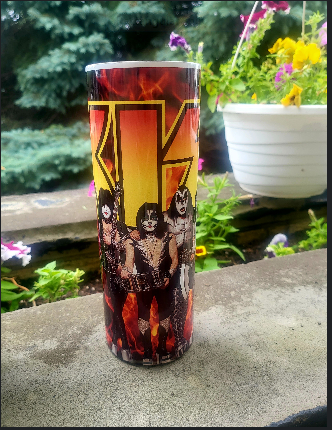Kiss Band Tumbler