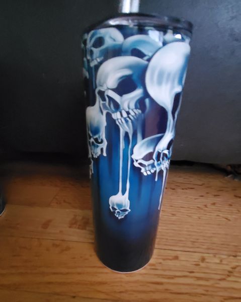 Skull tumbler