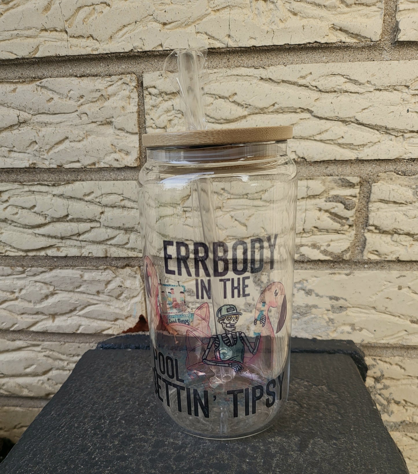 Errbody in the pool gettin tipsy