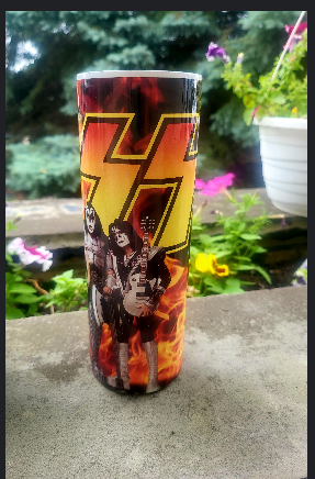 Kiss  Band Tumbler