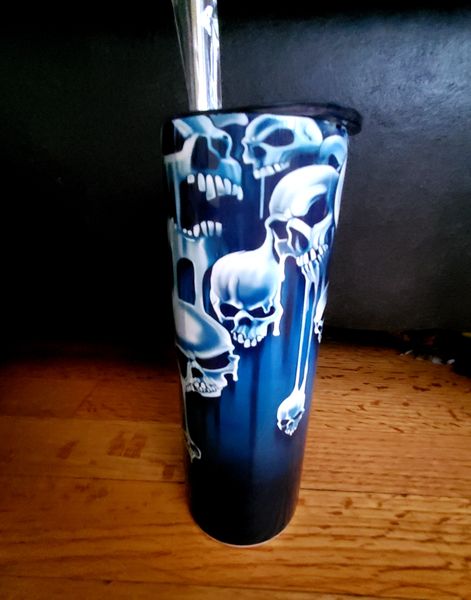 Skull tumbler