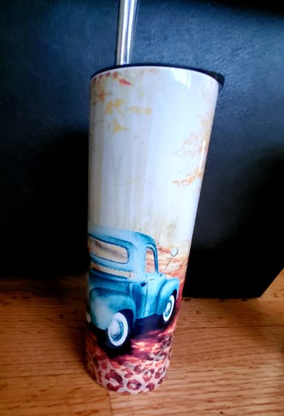 Fall Truck Tumbler