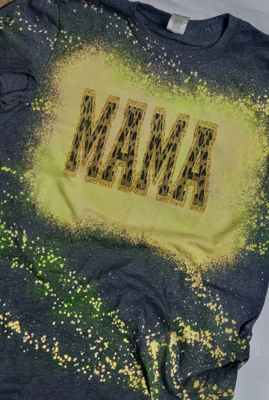 MAMA yellow Tie dye